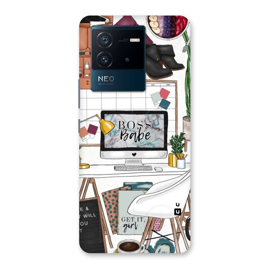 Boss Babe Back Case for Vivo iQOO Neo 6 5G