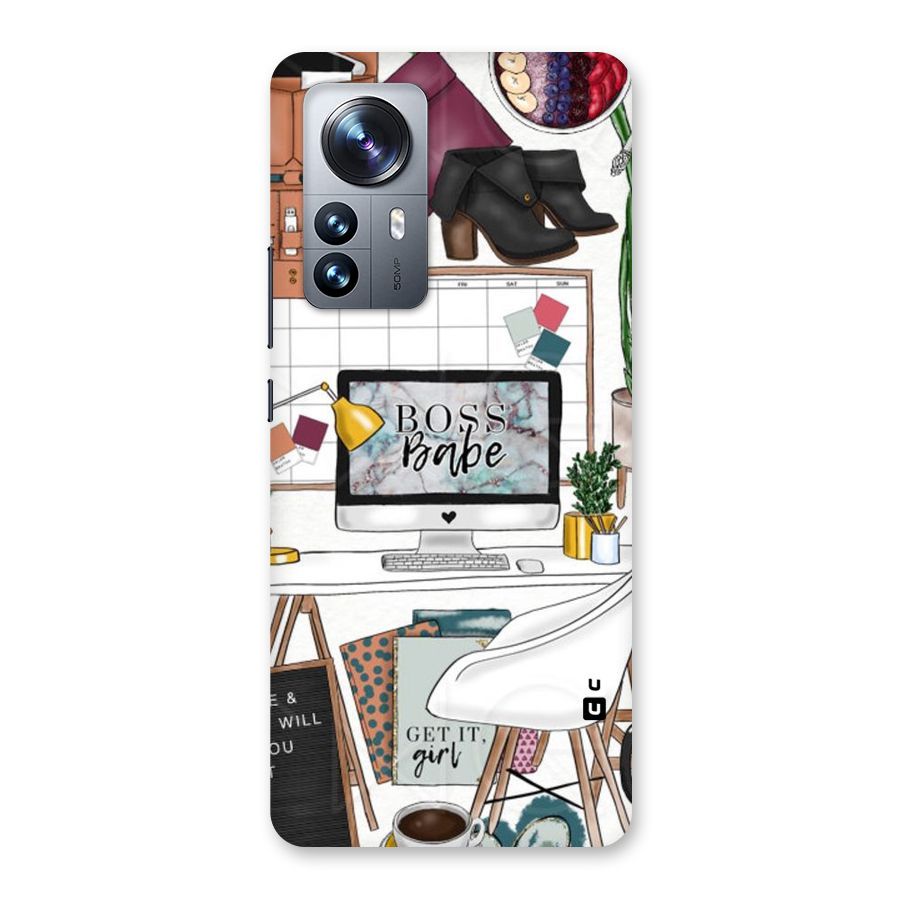 Boss Babe Back Case for Xiaomi 12 Pro