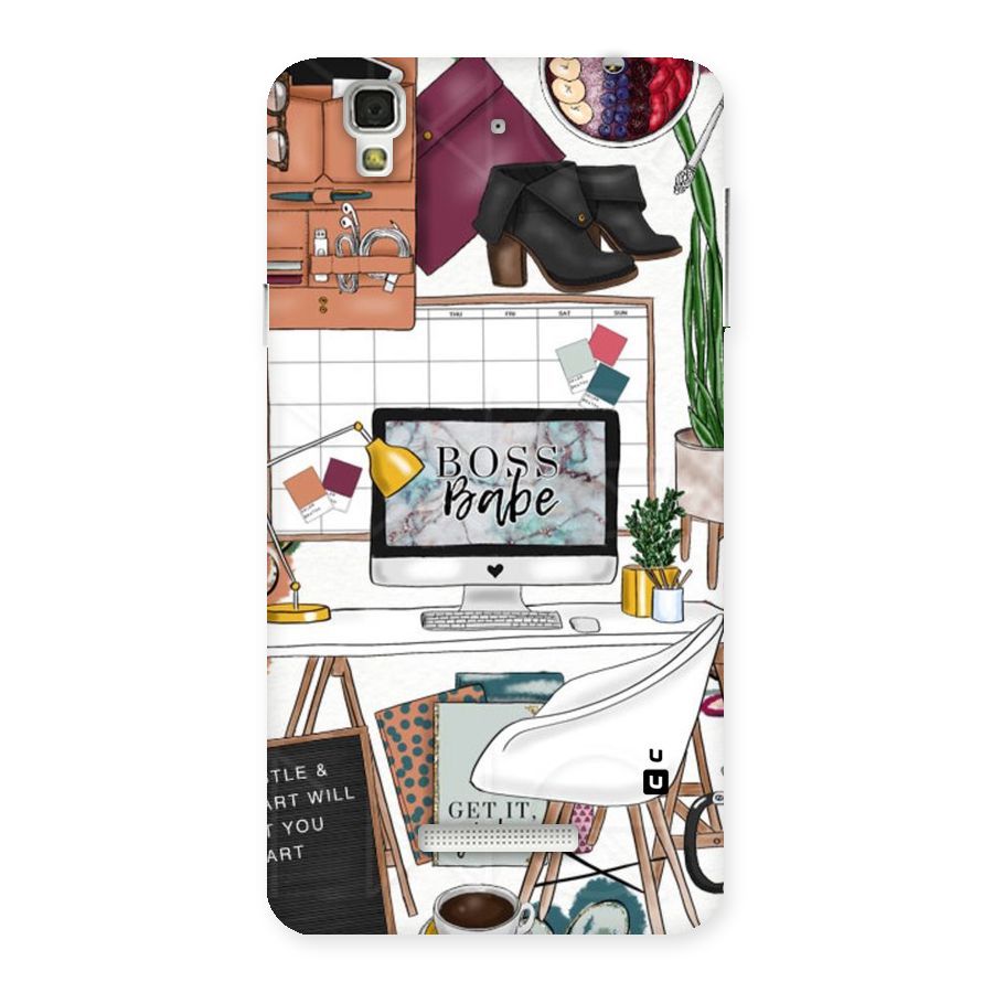 Boss Babe Back Case for YU Yureka Plus