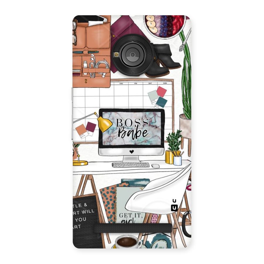 Boss Babe Back Case for Yu Yunique