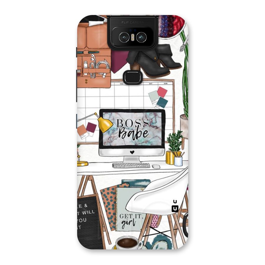 Boss Babe Back Case for Zenfone 6z