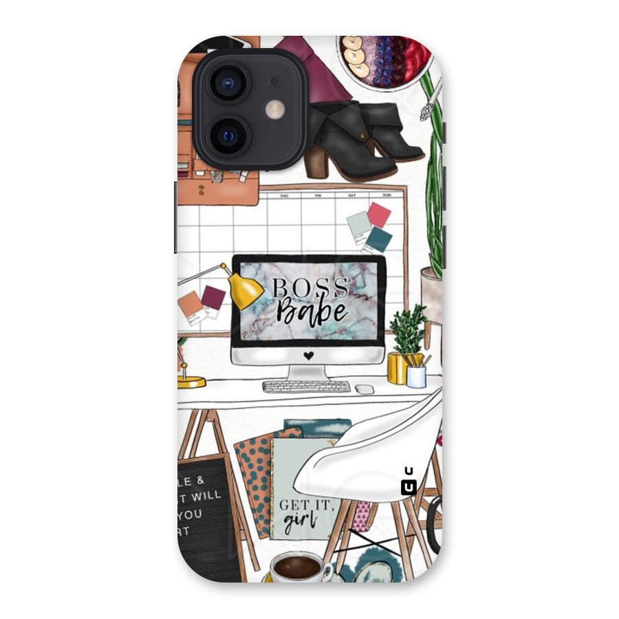 Boss Babe Back Case for iPhone 12