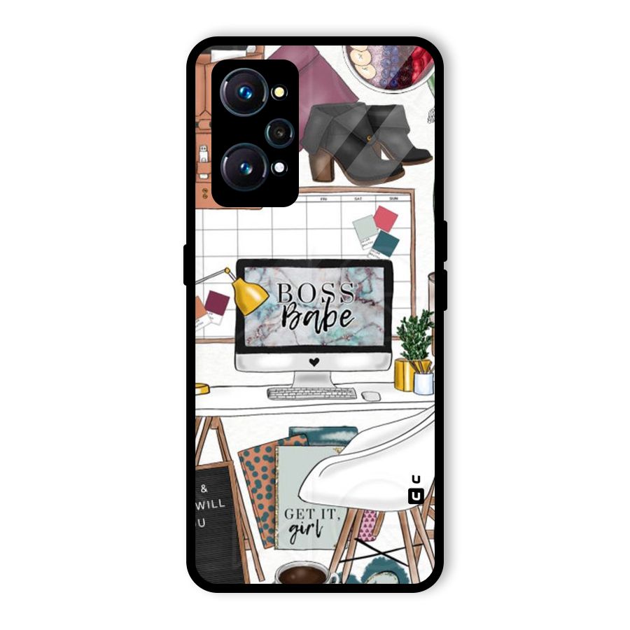 Boss Babe Glass Back Case for Realme GT Neo2