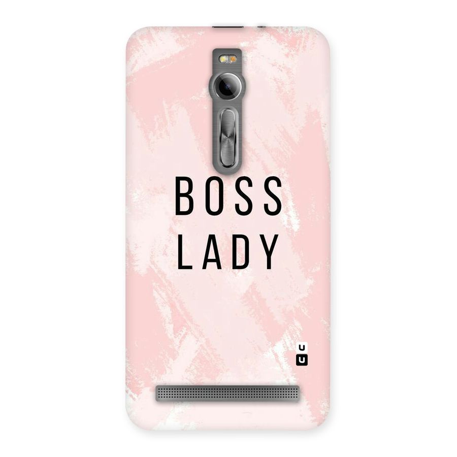 Boss Lady Pink Back Case for Asus Zenfone 2