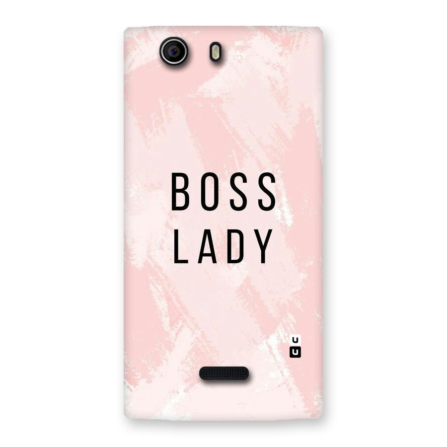 Boss Lady Pink Back Case for Canvas Nitro 2 E311