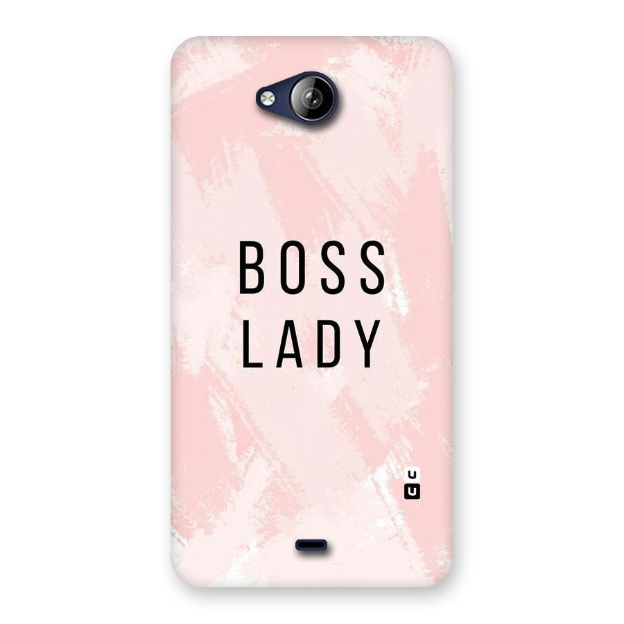Boss Lady Pink Back Case for Canvas Play Q355