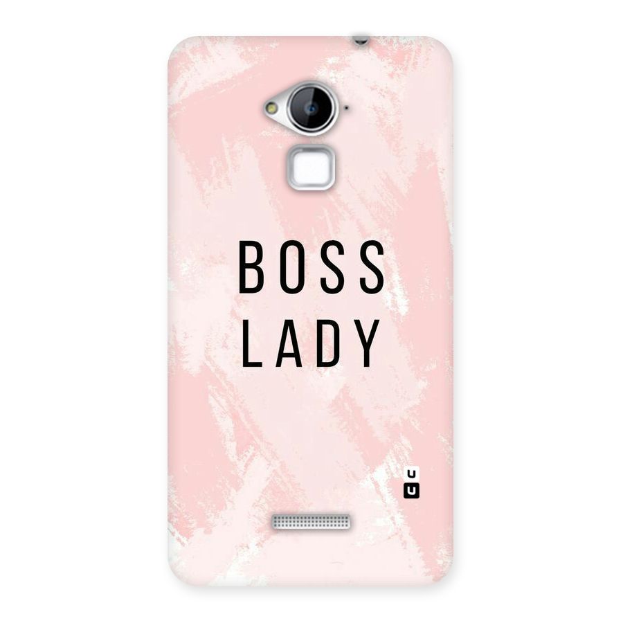 Boss Lady Pink Back Case for Coolpad Note 3