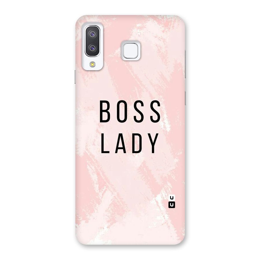 Boss Lady Pink Back Case for Galaxy A8 Star