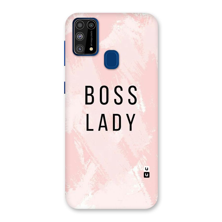 Boss Lady Pink Back Case for Galaxy F41