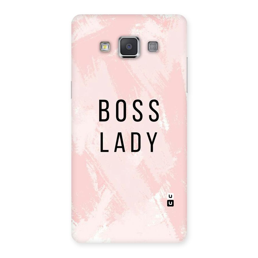 Boss Lady Pink Back Case for Galaxy Grand 3