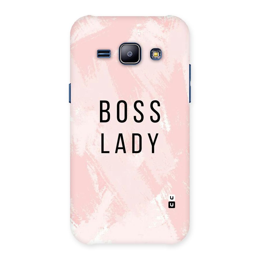 Boss Lady Pink Back Case for Galaxy J1