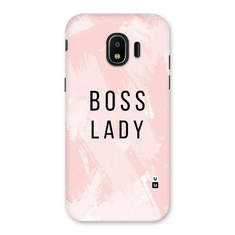 Boss Lady Pink Back Case for Galaxy J2 Pro 2018