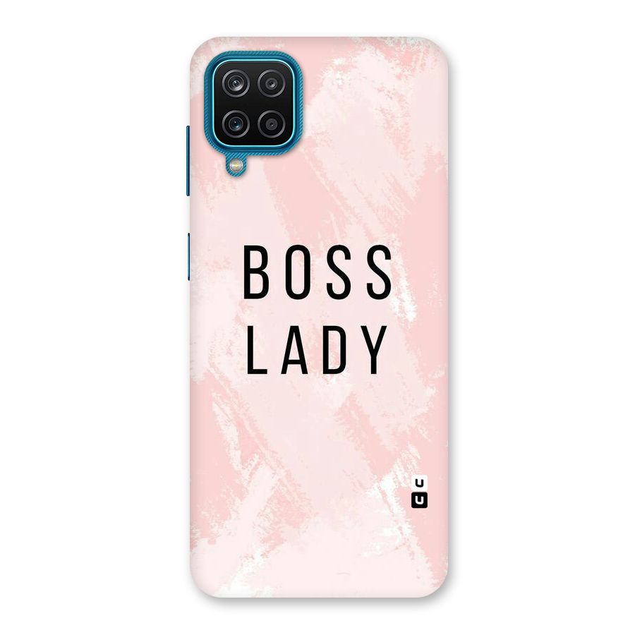 Boss Lady Pink Back Case for Galaxy M12