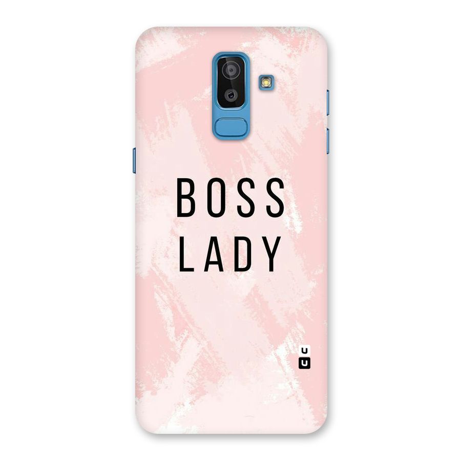 Boss Lady Pink Back Case for Galaxy On8 (2018)