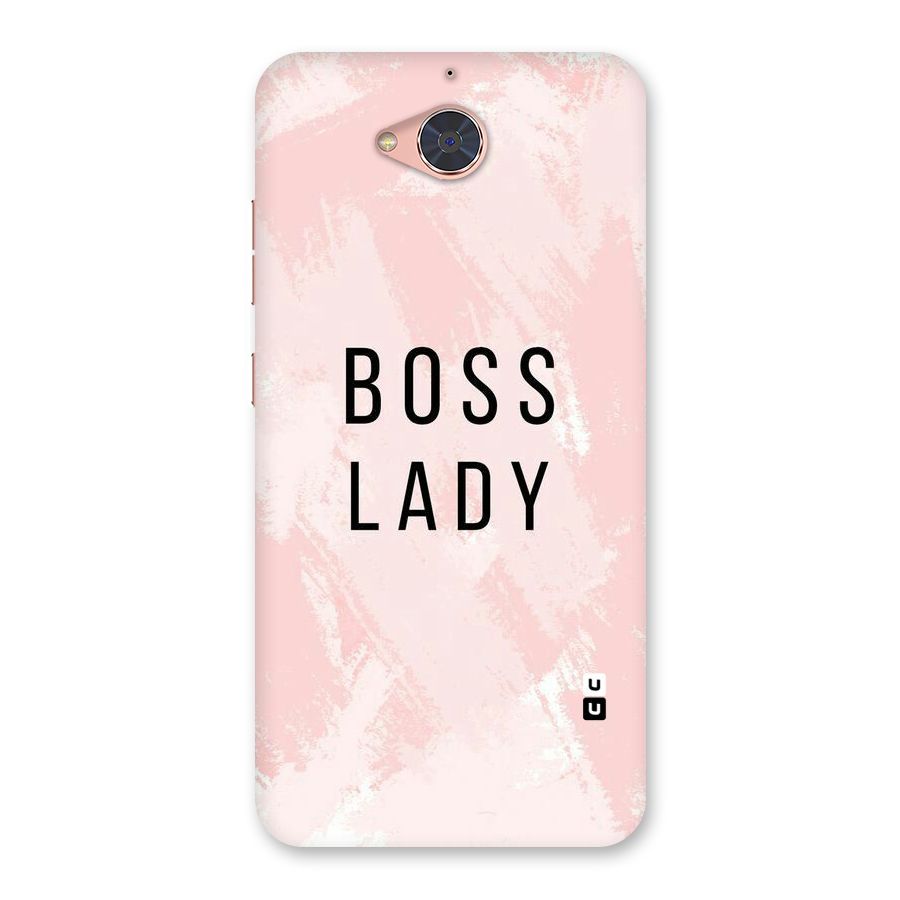 Boss Lady Pink Back Case for Gionee S6 Pro