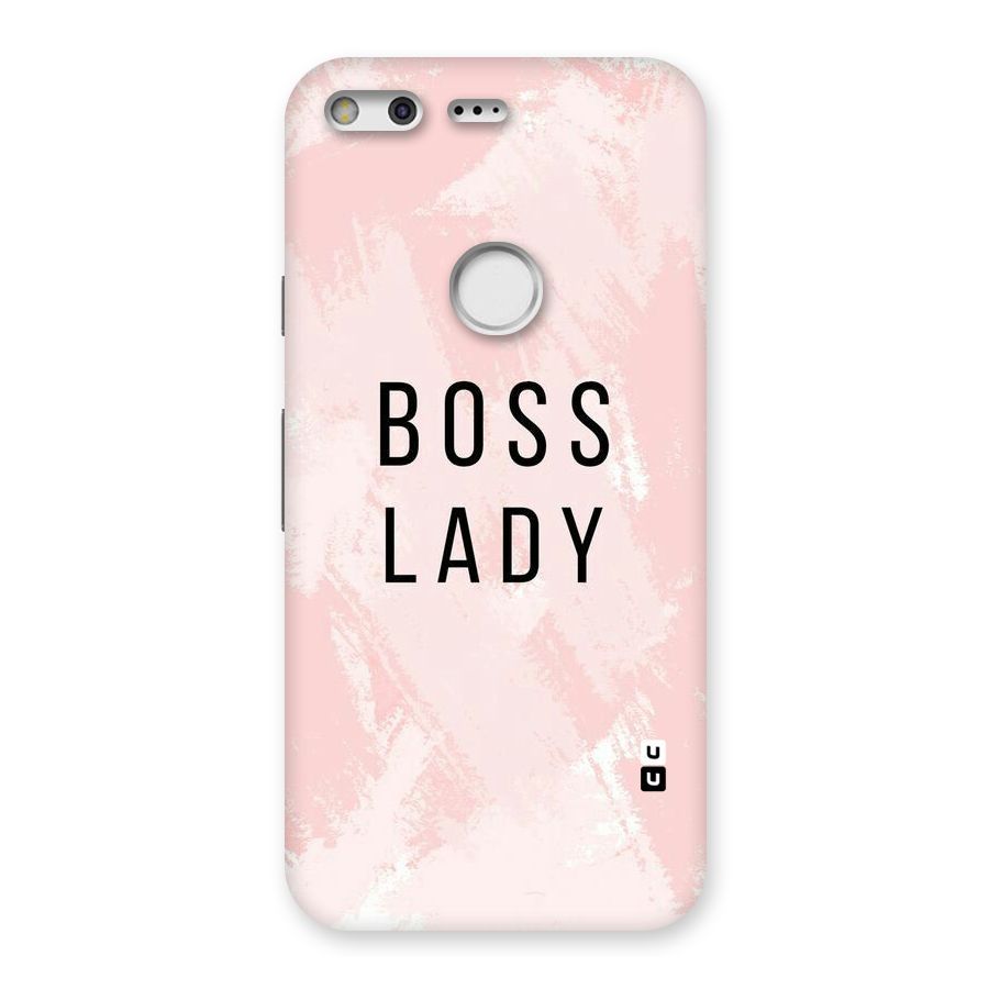 Boss Lady Pink Back Case for Google Pixel