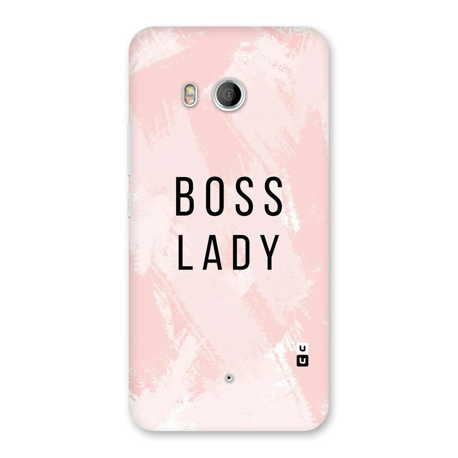 Boss Lady Pink Back Case for HTC U11