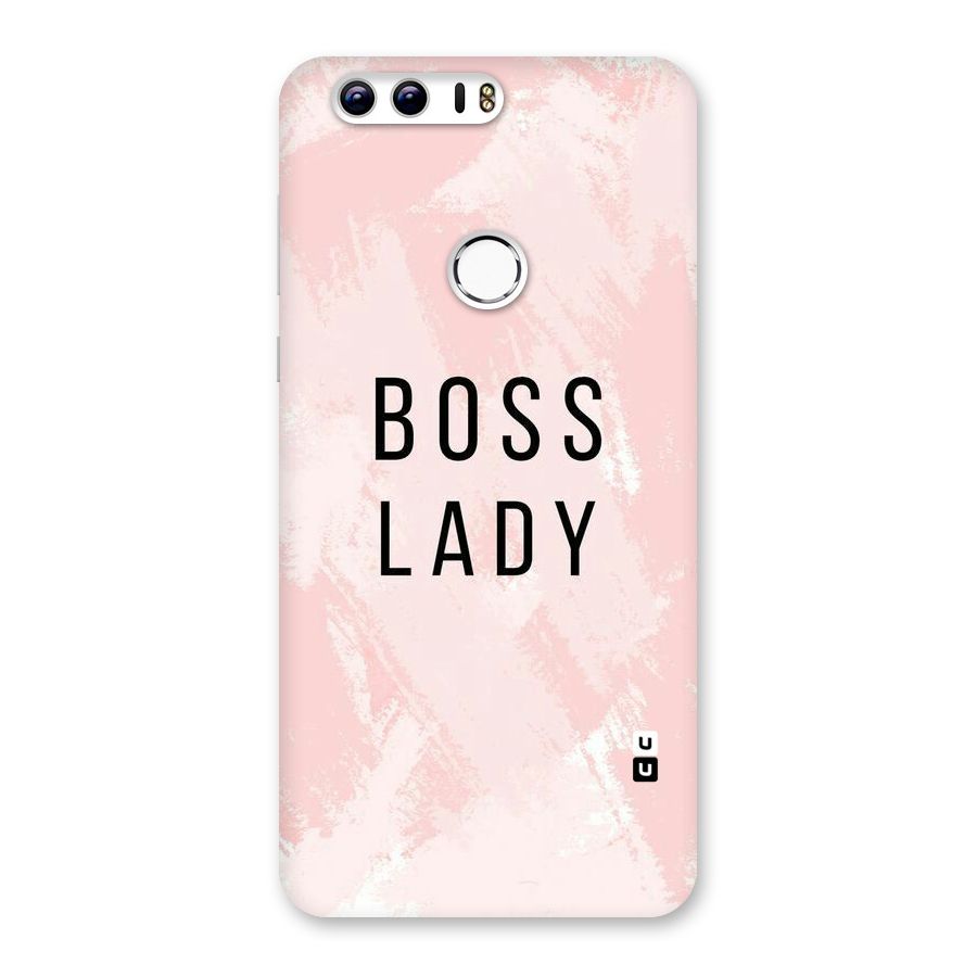 Boss Lady Pink Back Case for Honor 8
