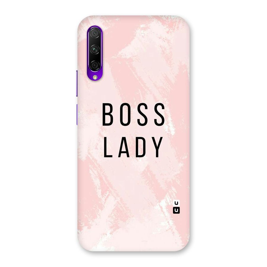 Boss Lady Pink Back Case for Honor 9X Pro