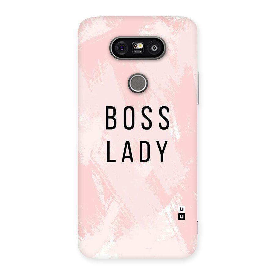 Boss Lady Pink Back Case for LG G5