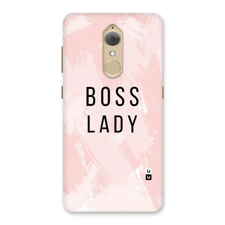 Boss Lady Pink Back Case for Lenovo K8