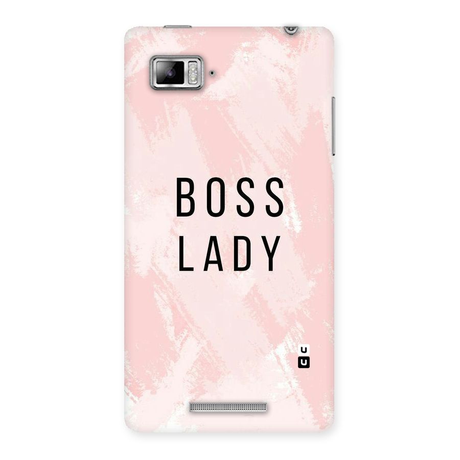 Boss Lady Pink Back Case for Lenovo Vibe Z K910