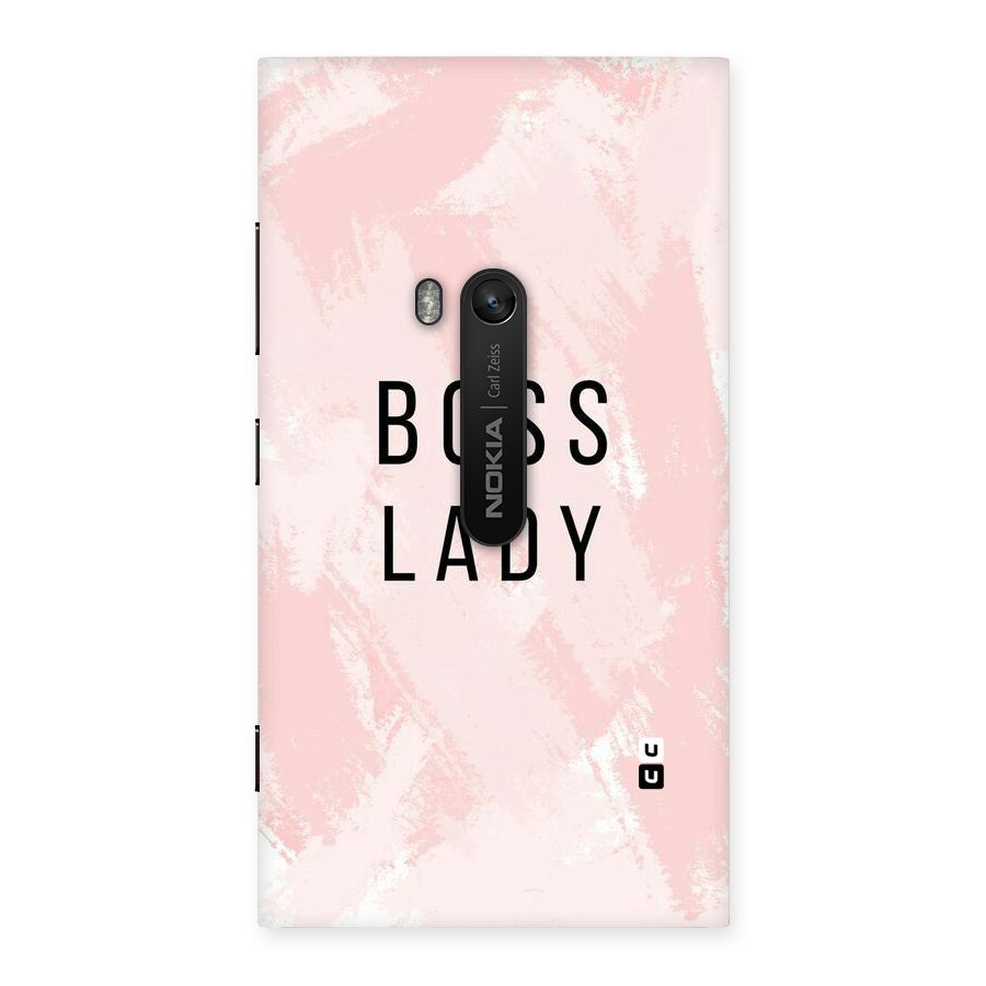 Boss Lady Pink Back Case for Lumia 920