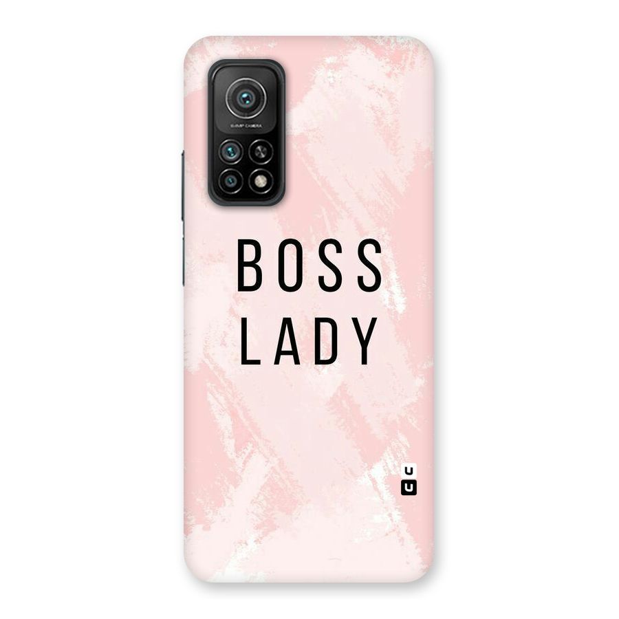 Boss Lady Pink Back Case for Mi 10T Pro 5G