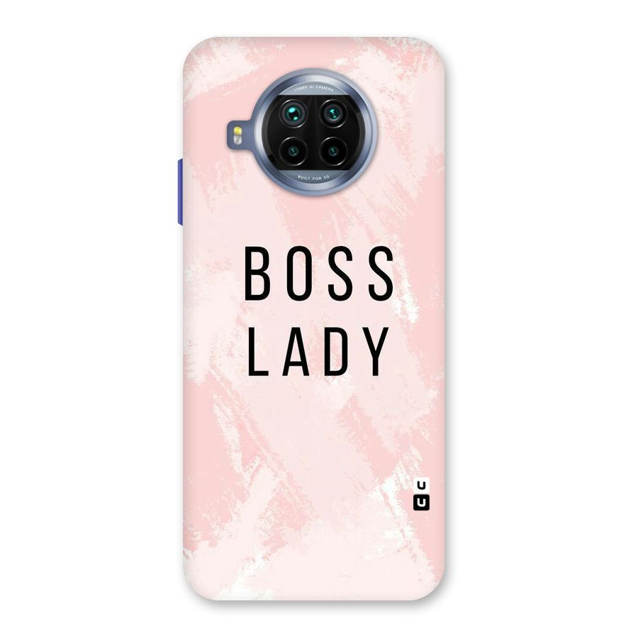 Boss Lady Pink Back Case for Mi 10i