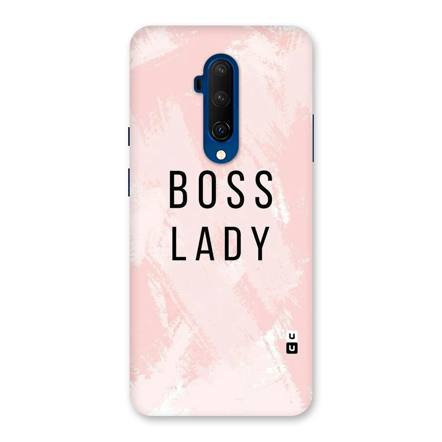Boss Lady Pink Back Case for OnePlus 7T Pro