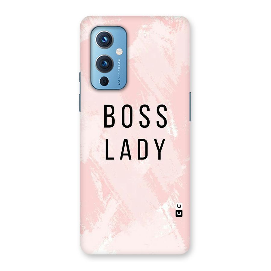 Boss Lady Pink Back Case for OnePlus 9