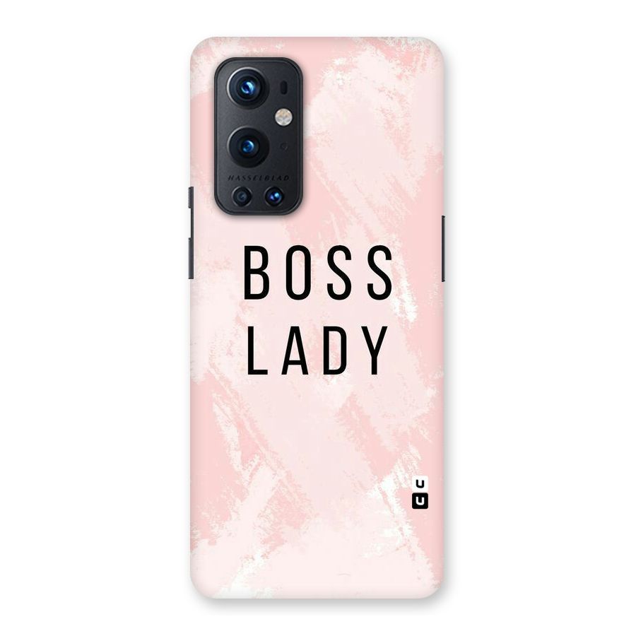 Boss Lady Pink Back Case for OnePlus 9 Pro