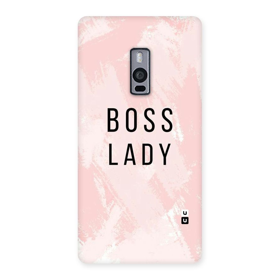 Boss Lady Pink Back Case for OnePlus Two