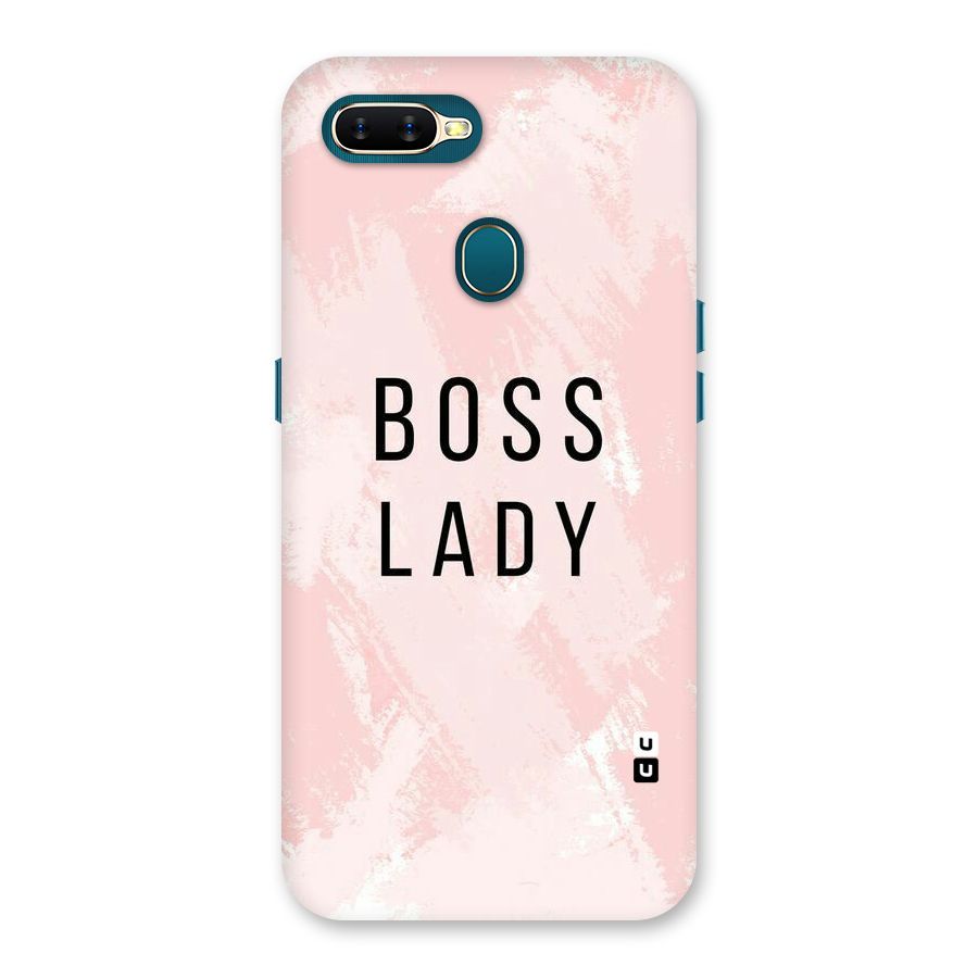 Boss Lady Pink Back Case for Oppo A11k