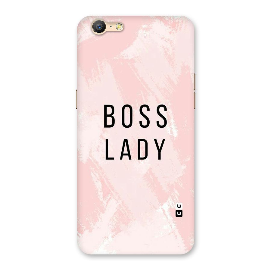Boss Lady Pink Back Case for Oppo A57