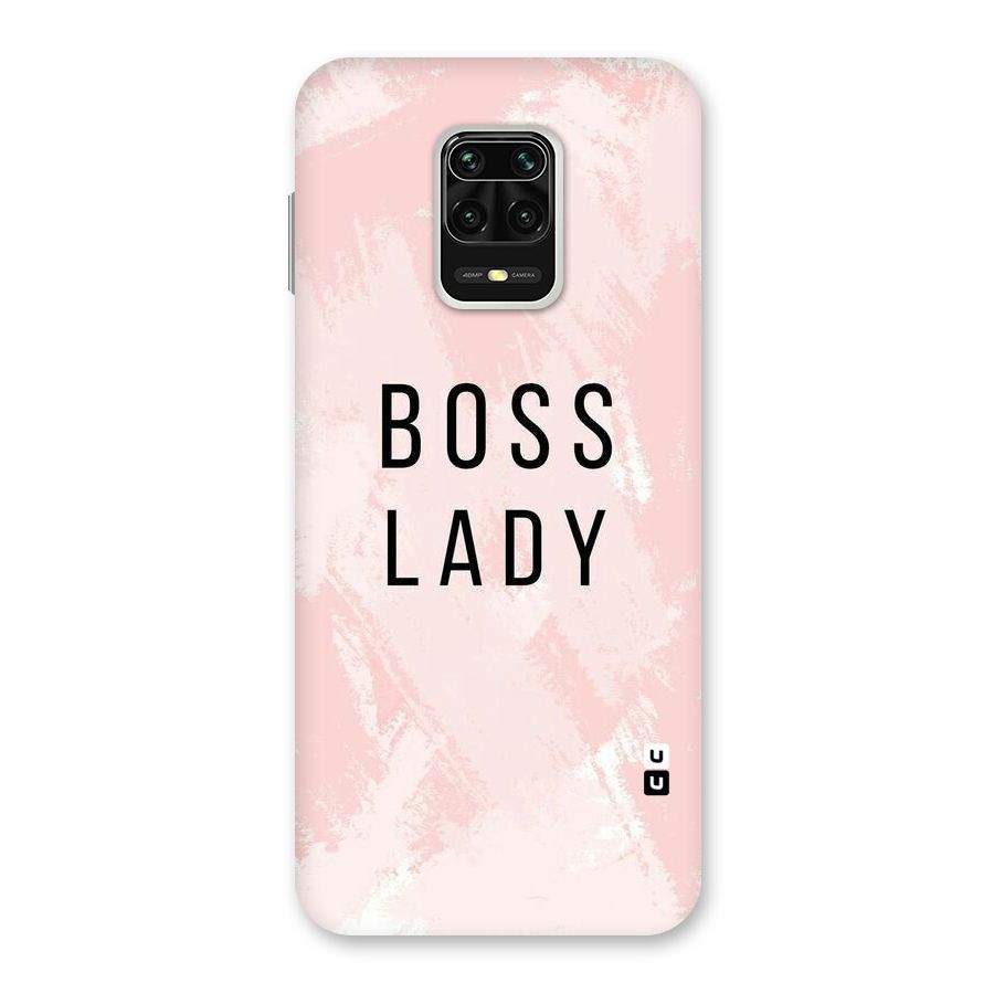 Boss Lady Pink Back Case for Poco M2 Pro