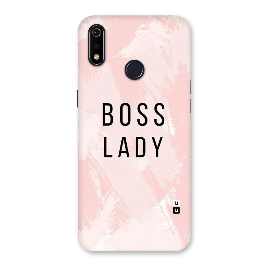 Boss Lady Pink Back Case for Realme 3i