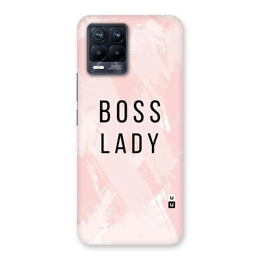 Boss Lady Pink Back Case for Realme 8 Pro