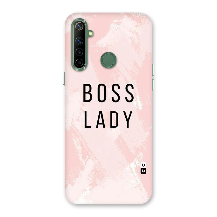 Boss Lady Pink Back Case for Realme Narzo 10
