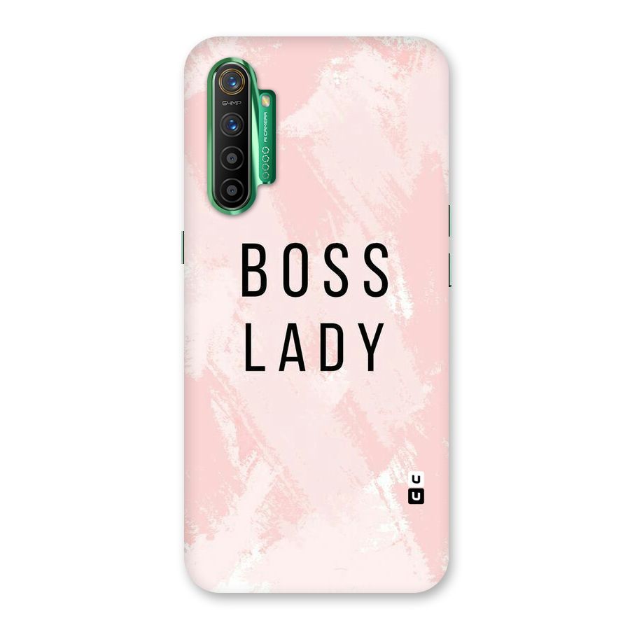 Boss Lady Pink Back Case for Realme X2