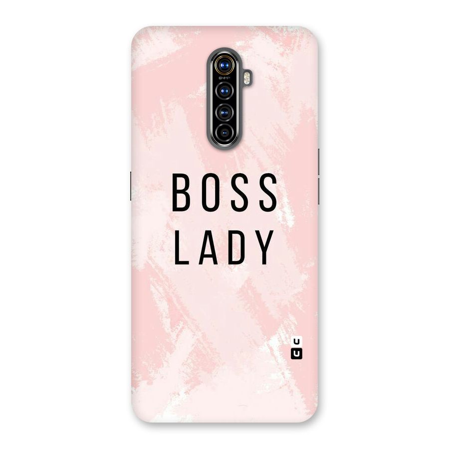 Boss Lady Pink Back Case for Realme X2 Pro