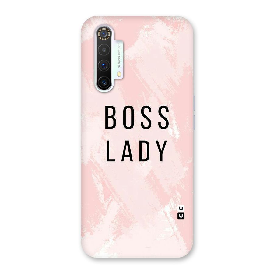 Boss Lady Pink Back Case for Realme X3 SuperZoom