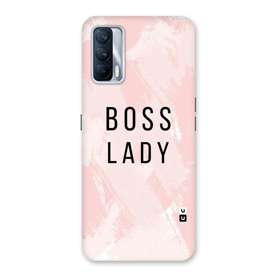 Boss Lady Pink Back Case for Realme X7