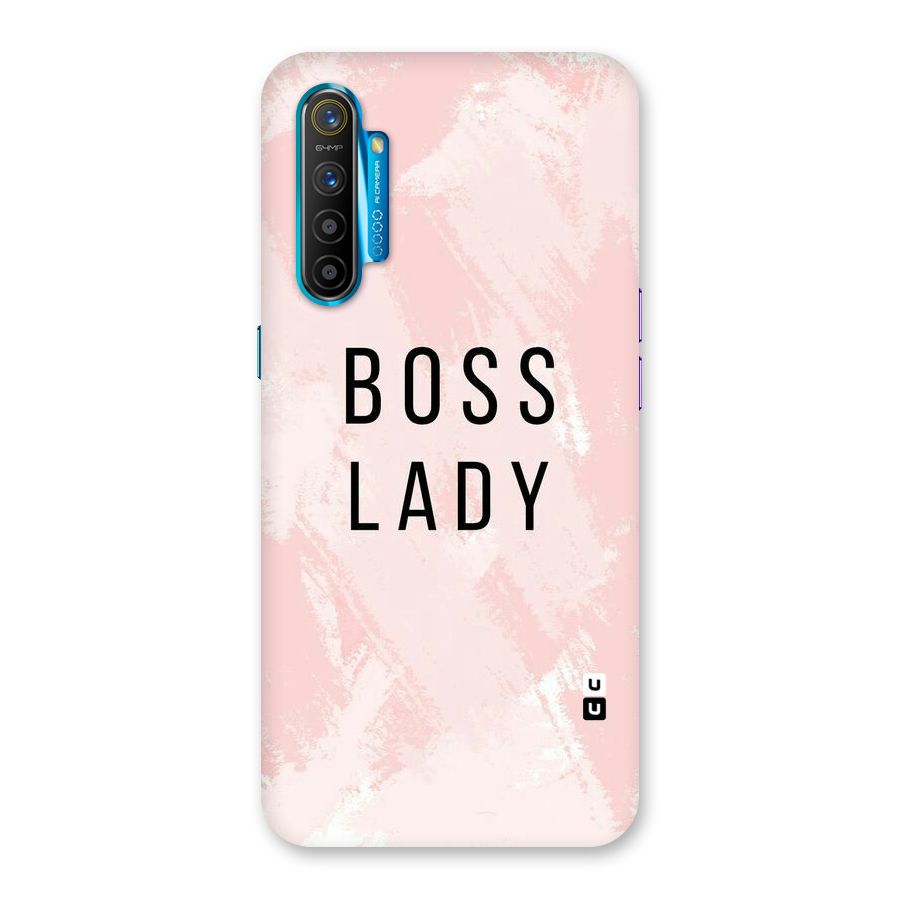 Boss Lady Pink Back Case for Realme XT
