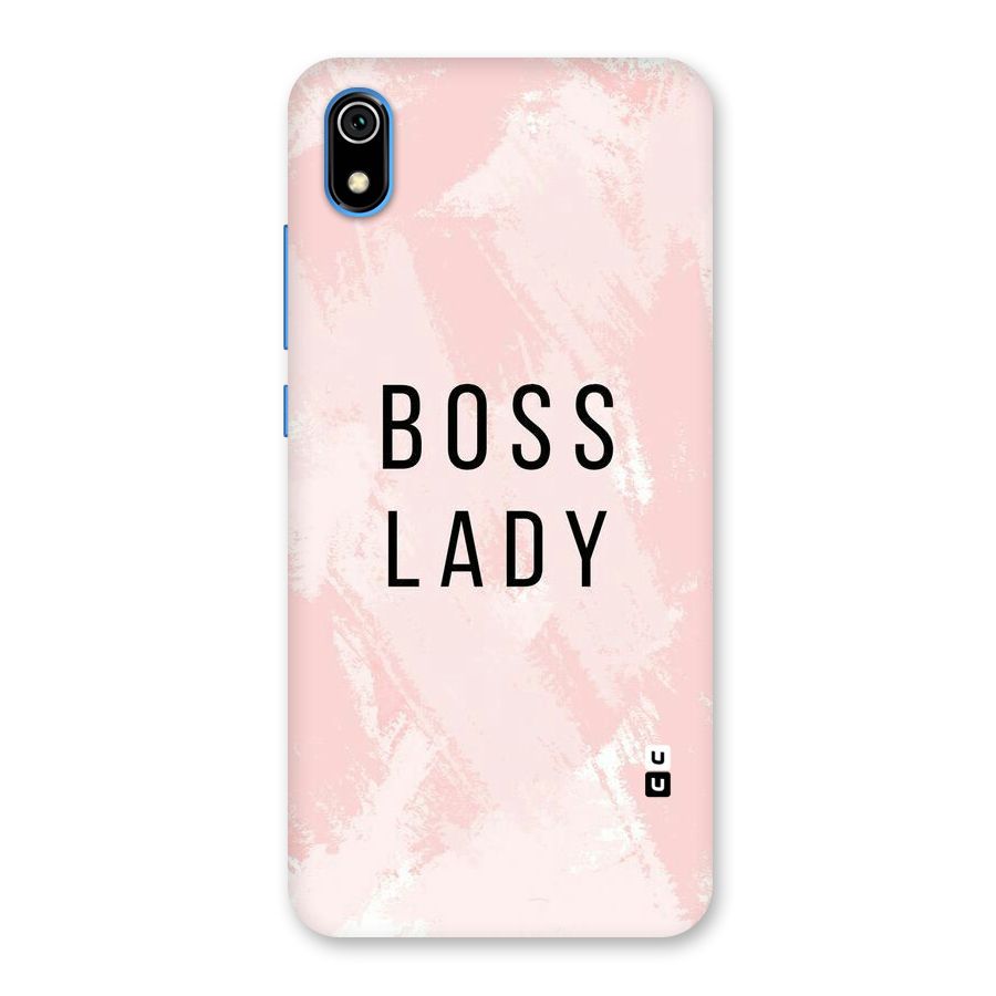 Boss Lady Pink Back Case for Redmi 7A