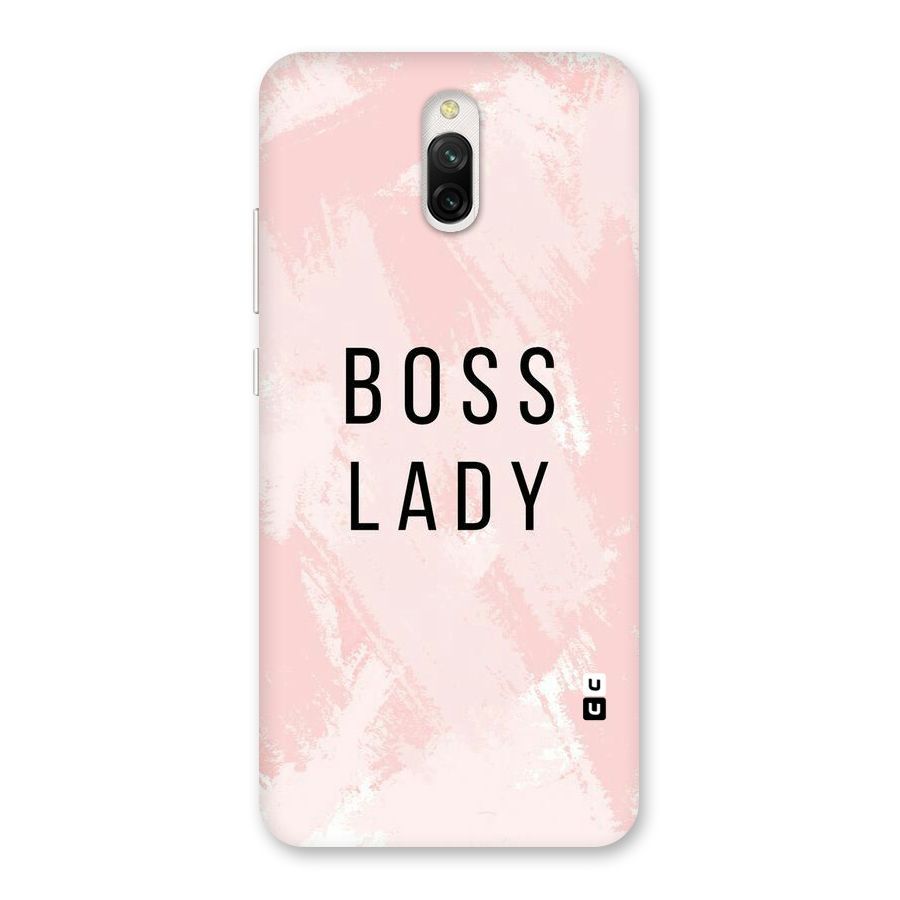 Boss Lady Pink Back Case for Redmi 8A Dual
