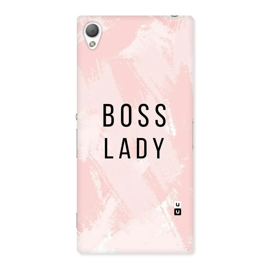 Boss Lady Pink Back Case for Sony Xperia Z3