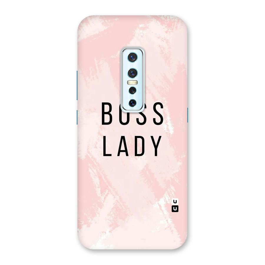 Boss Lady Pink Back Case for Vivo V17 Pro
