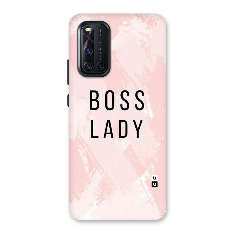 Boss Lady Pink Back Case for Vivo V19