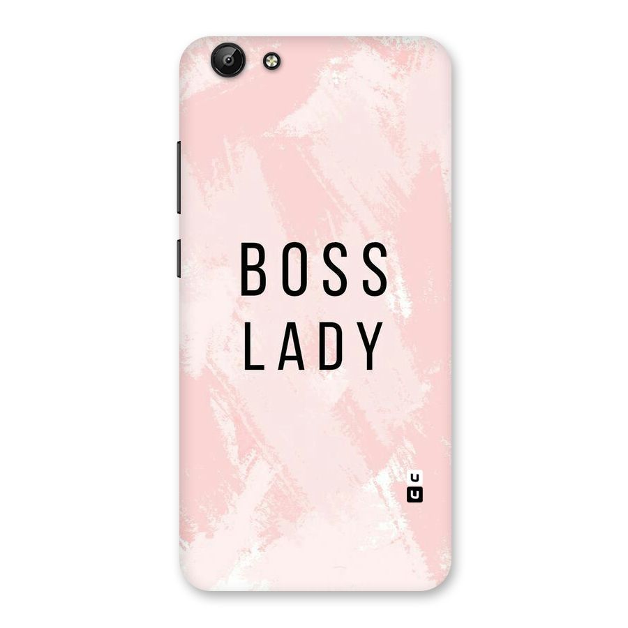 Boss Lady Pink Back Case for Vivo Y69